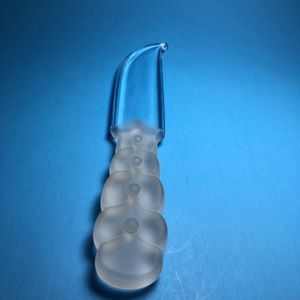 Imperial Candlewick Rare HTF Butter Knife with Frosted Handle. 4000!